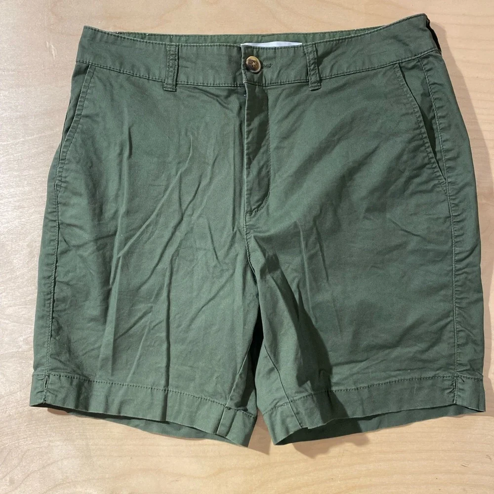 Old Navy Olive High Rise Shorts 8 (OQ)